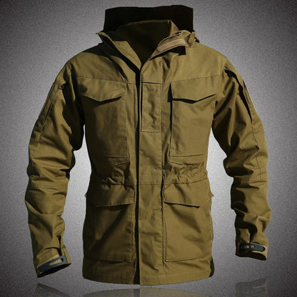 Tactical Windbreaker Men Coat Hoodie