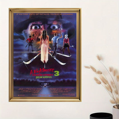 Freddy Krueger Horror Canvas Wall Art Print