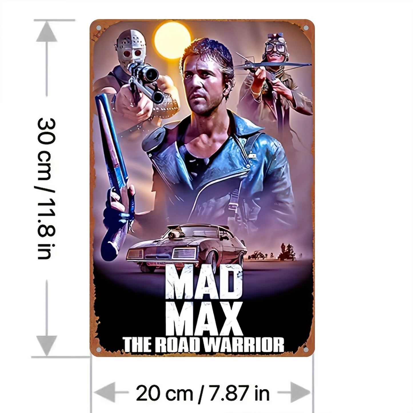 Mad Max: The Road Warrior Vintage Aluminum Sign