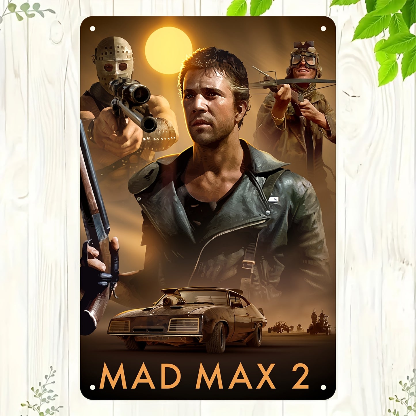 Mad Max Metal Sign — Retro Wall Art