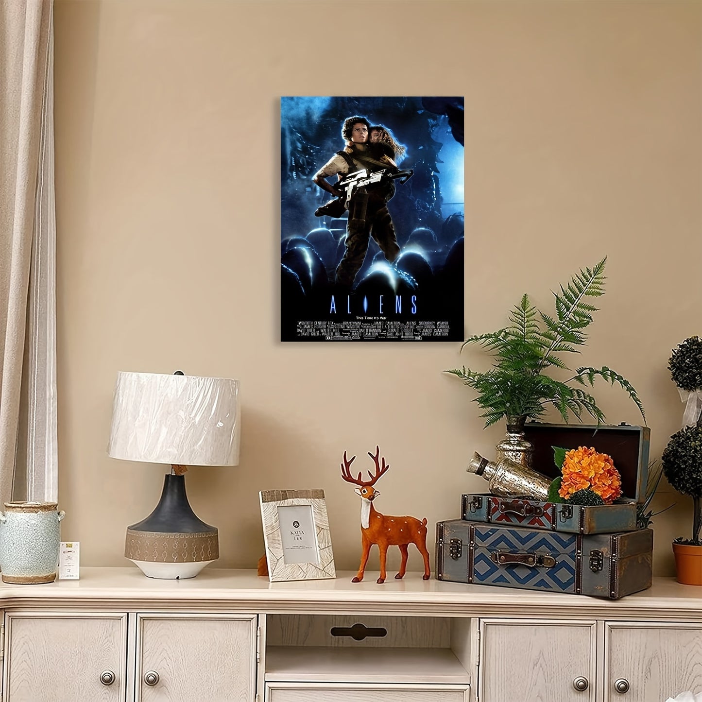 Aliens Movie Poster Wall Art Painting