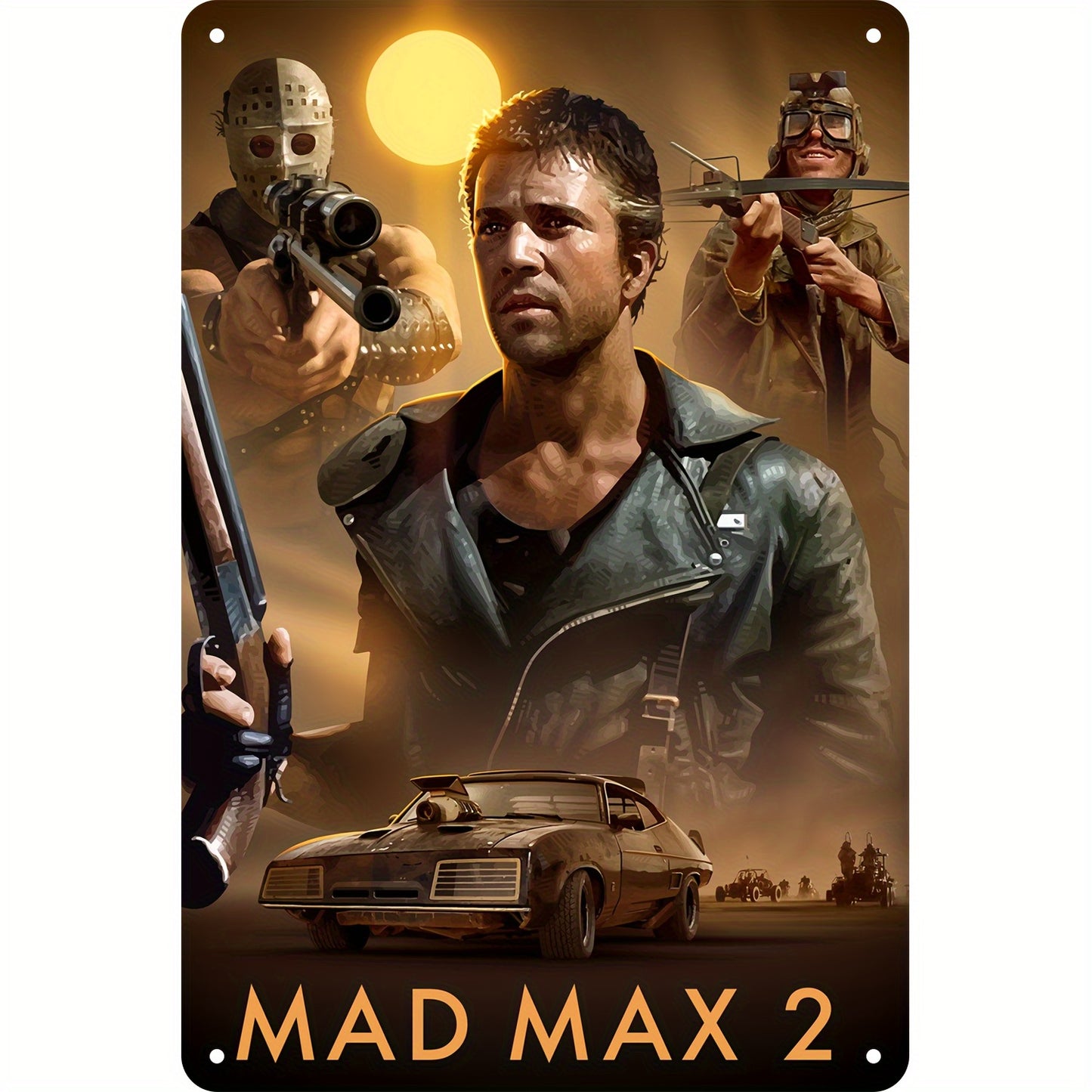 Mad Max Metal Sign — Retro Wall Art