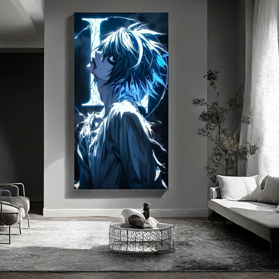 L·Lawliet" Anime Canvas Art Print