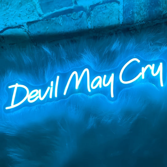 Devil May Cry — Neon Wall Sign