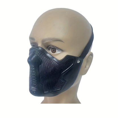 Funky Winter Soldier Latex Mask for Heroes & Cosplay